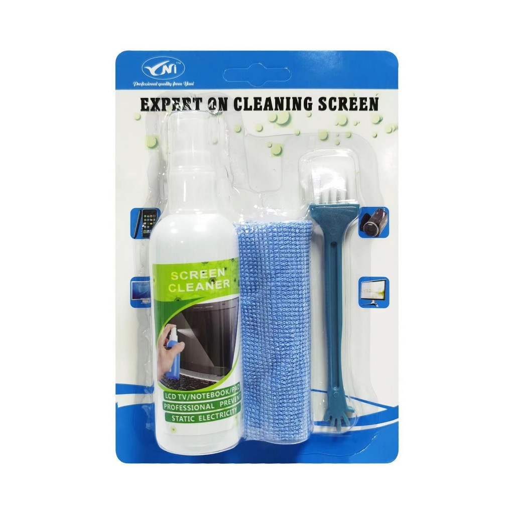 3in1 Cleaning Kit Set for Cleaning Various Computer Screens And LCD ...