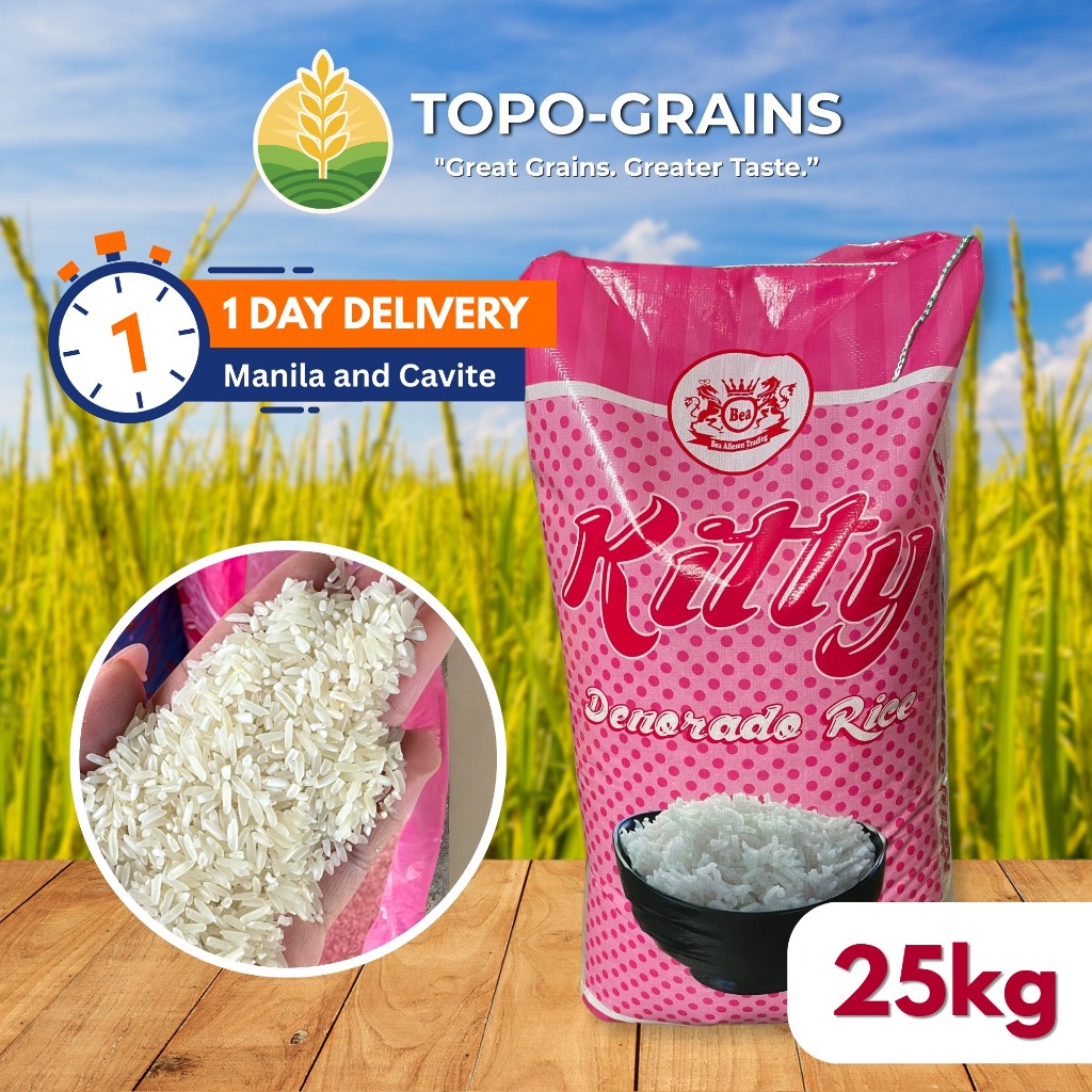 KITTY Special Denorado 25kg White Rice Bigas - Maputi at maalsa ...
