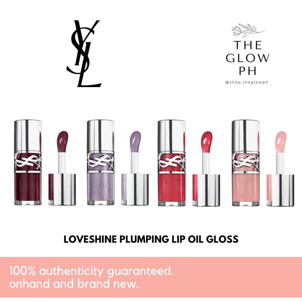 ON HAND YSL BEAUTY Loveshine Plumping Lip Oil Gloss | The Glow PH ...