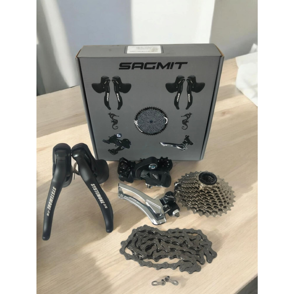 PRO AGENT X GROUP SET SAGMIT SYSTEMONE 10SPD. (STI, FD, RD,COGS, CHAIN ...