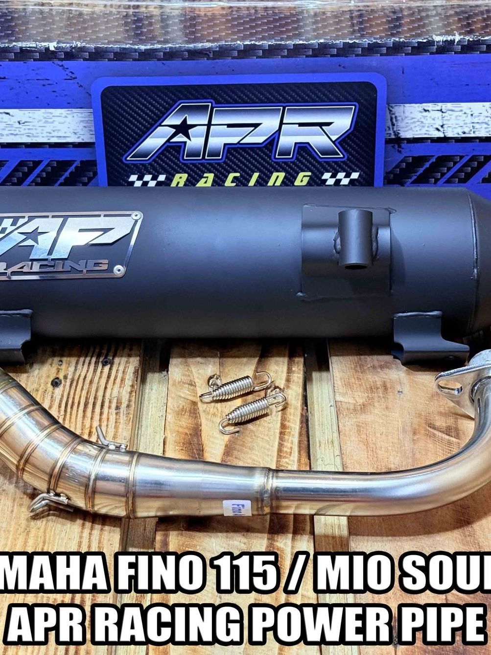 MIOLS2 BRAND NEW APR RACING POWER PIPE FINO115 / MIO SOULTY / MIOI125 ...