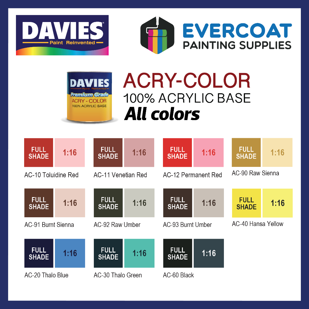 Shop acry color paint for Sale on Shopee Philippines