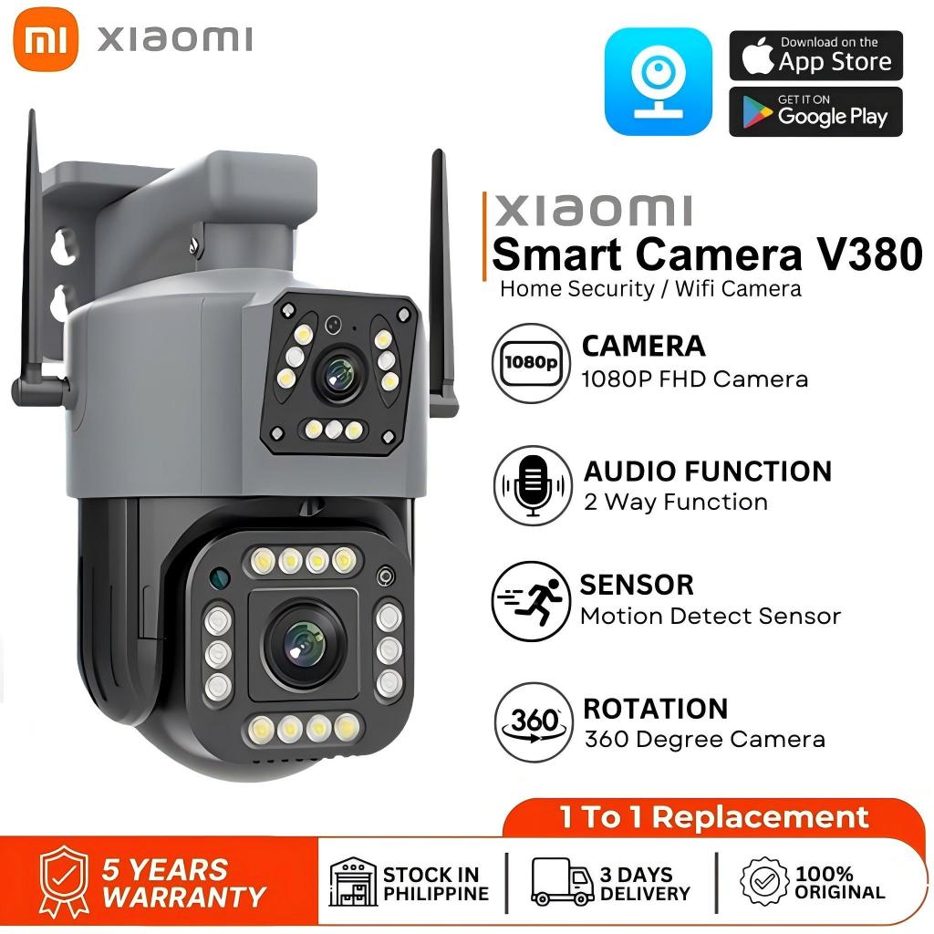 BUY 1 TAKE 1 V380 Pro CCTV Camera Dual Lens Remote Viewing Auto ...