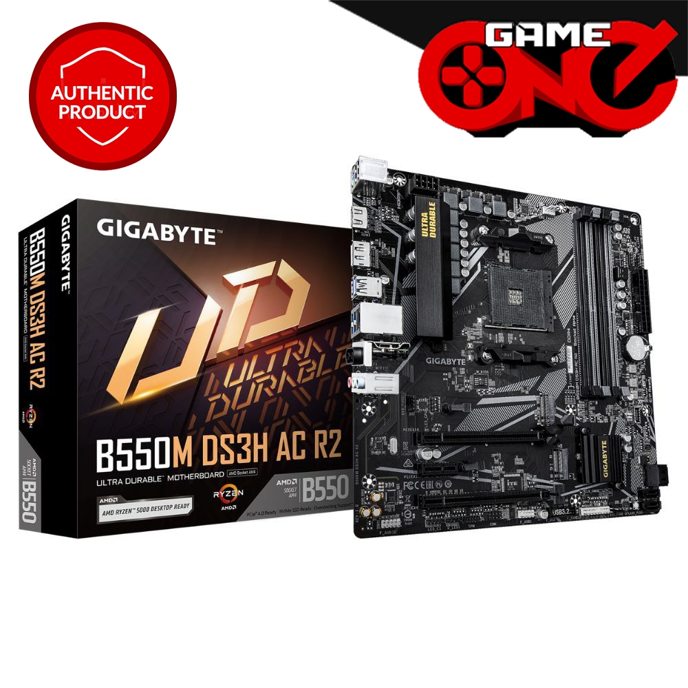 Gigabyte B550M DS3H AC Ultra Durable Motherboard Shopee Philippines