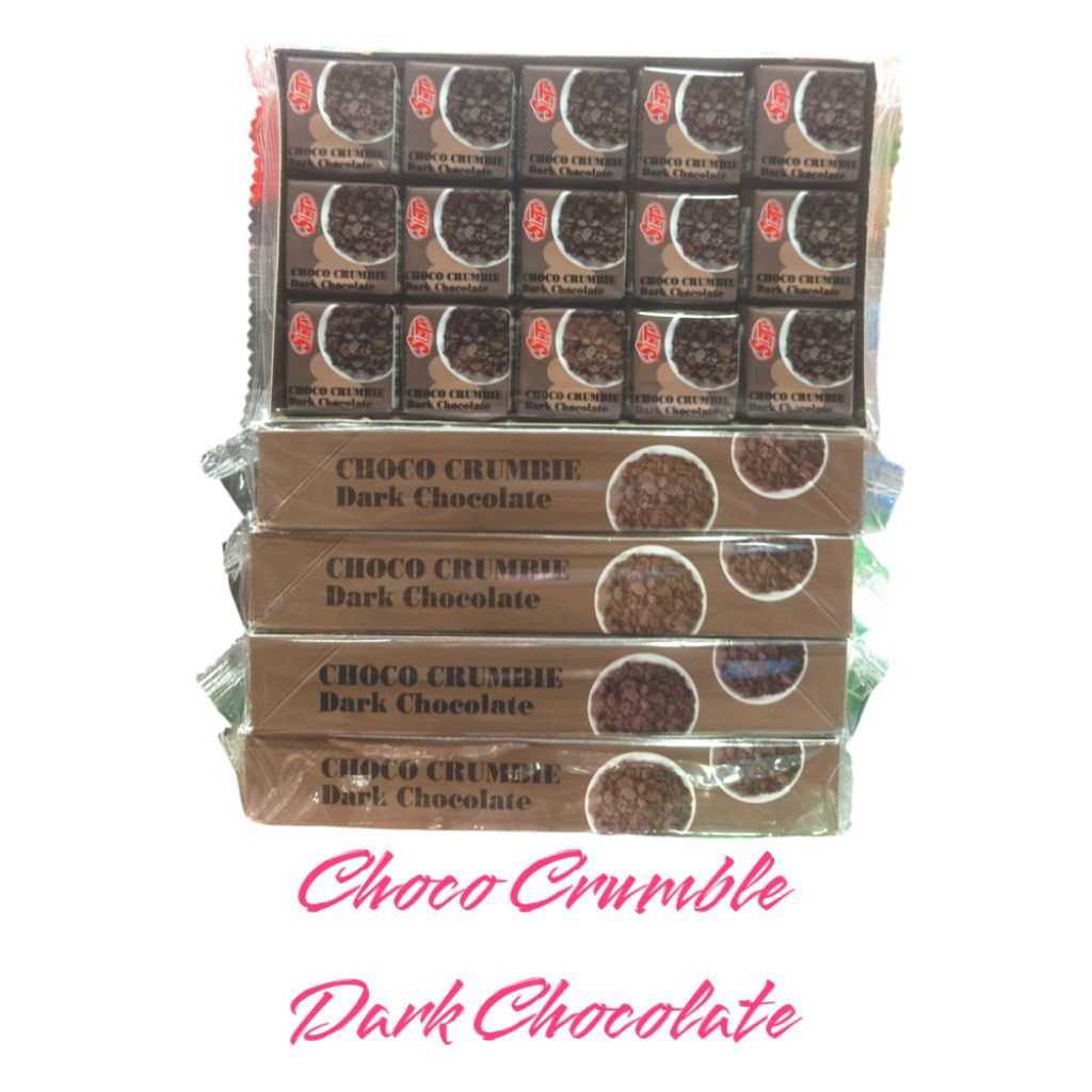 CHOCO CRUMBLE | DARK / WHITE CHOCOLATE | 30 PIECES | Shopee Philippines
