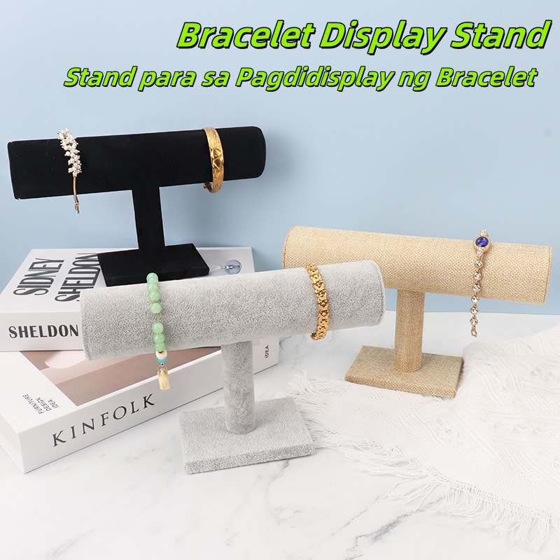 Bracelet and Bangle Display Stand Desktop Jewelry Display Organizer T ...