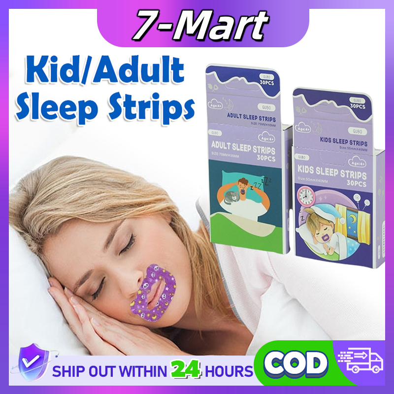 30Pcs Sleep Strips Advanced Gentle Mouth Tape Nose Sleeping Less Mouth ...