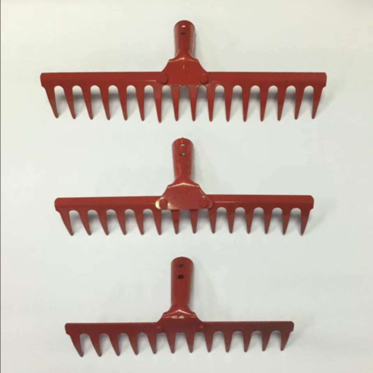 steel rake hear for garden loose soil dry grass leaves | Shopee Philippines