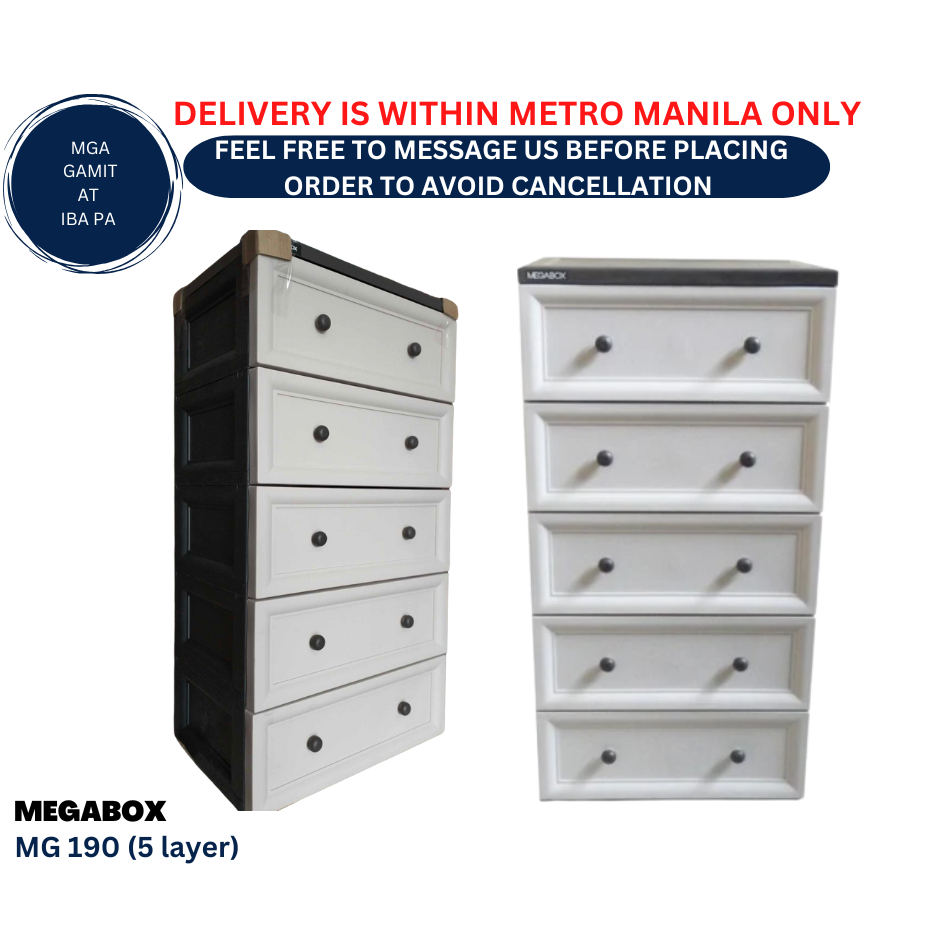 MG 190 MEGABOX DRAWER (FREE DELIVERY WITHIN METRO MANILA) | Shopee ...
