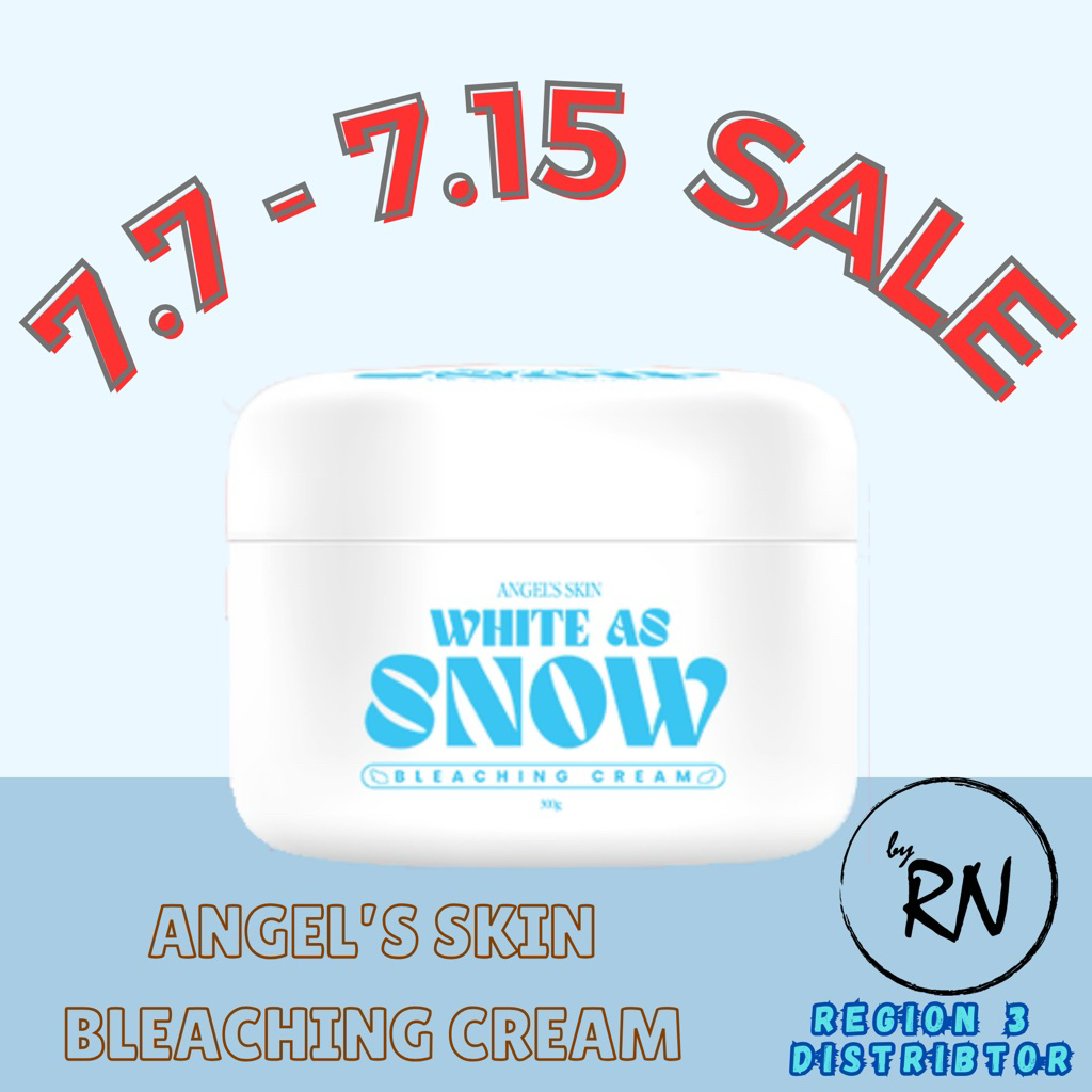 7.7 SALE | ANGEL’S SKIN BLEACHING CREAM (White as Snow) | Shopee ...