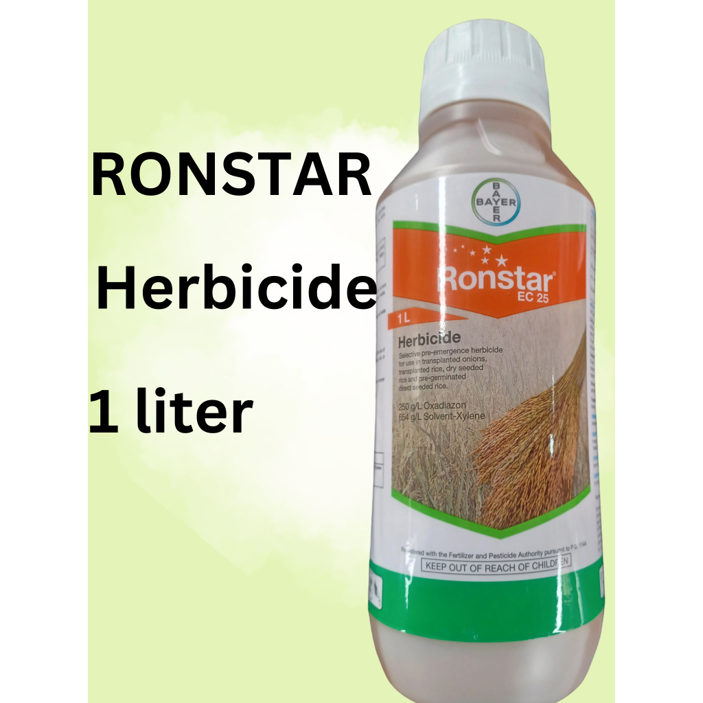 Ronstar ec 25 herbicide for rice 1 liter | Shopee Philippines