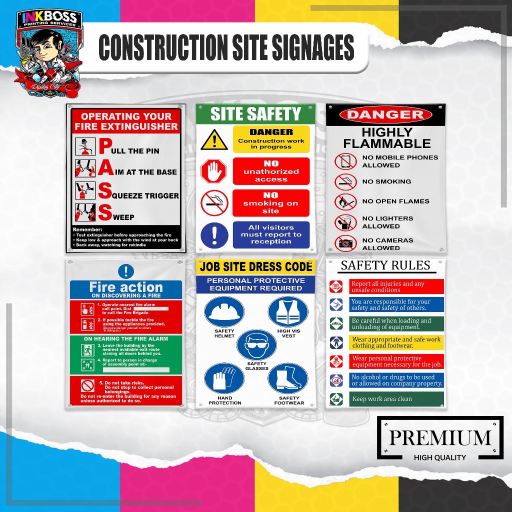 TARPAULIN PRINTING | CONSTRUCTION SITE SIGNAGES | TARPAULIN HIGH ...