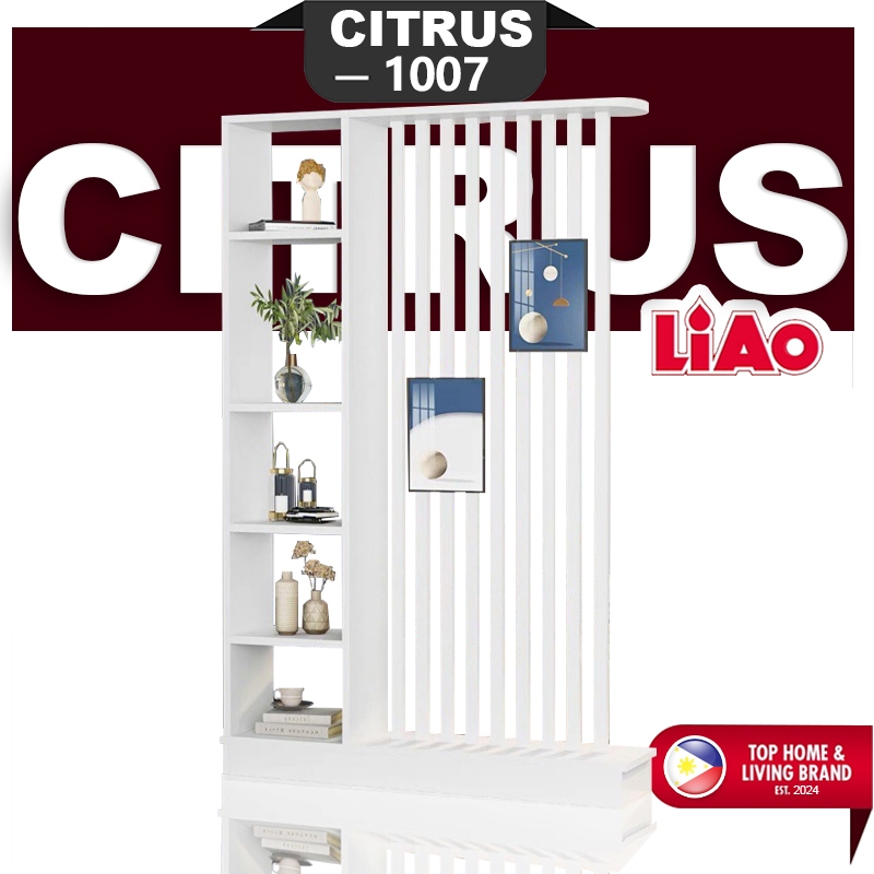 Multifunctional partition rack - Nordic style, bookshelf with open ...
