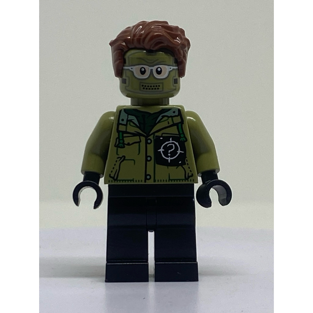 LEGO Super Heroes - The Riddler - Olive Green Jacket - Minifigure ...