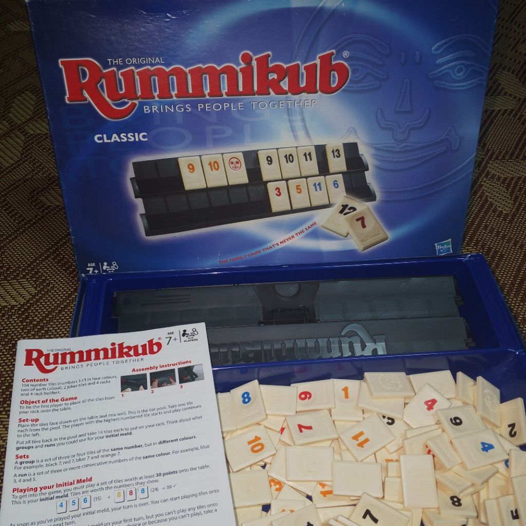Hasbro The Original Rummikub Classic | Shopee Philippines