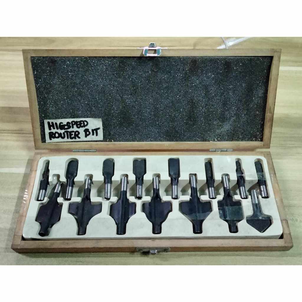 Japan Surplus Branded Hi - Speed Router Bit Set Good Quality #4783 ...