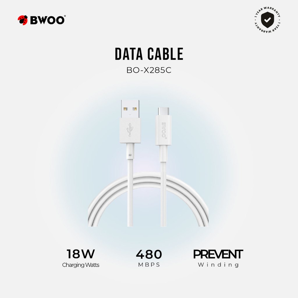 BWOO X285C High-Speed Data Cable – Durable, Fast Charging, USB-C ...