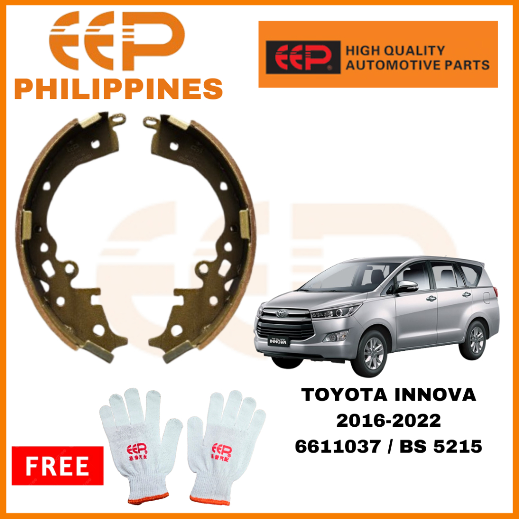 EEP BRAKE SHOE FOR TOYOTA INNOVA 2016-2023 (EK2427/BS 5215) | Shopee ...