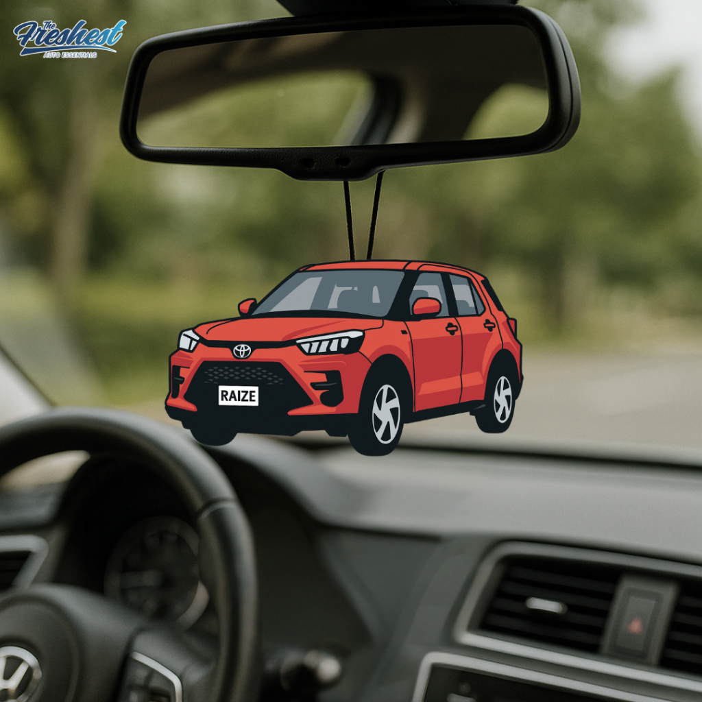 The Freshest Toyota Raize Car Air Freshener Hanging Scent Interior ...