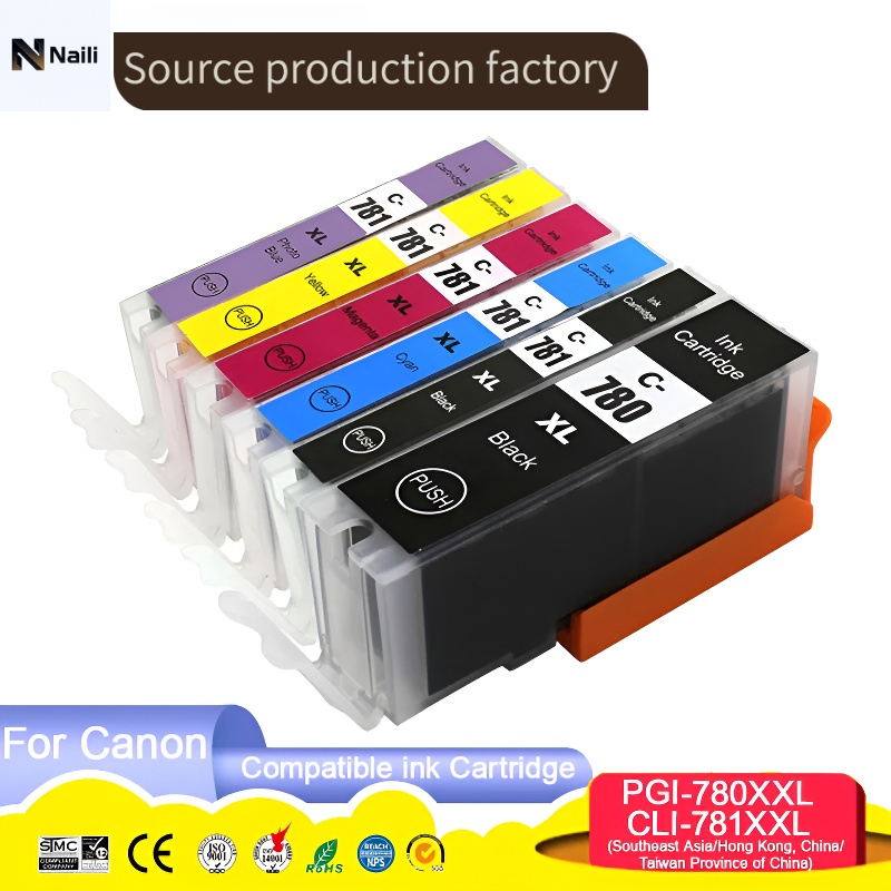 Canon PGI-780XL CLI-781XL iink cartridge for TS8170/TS8270/TS8370/TS707 ...