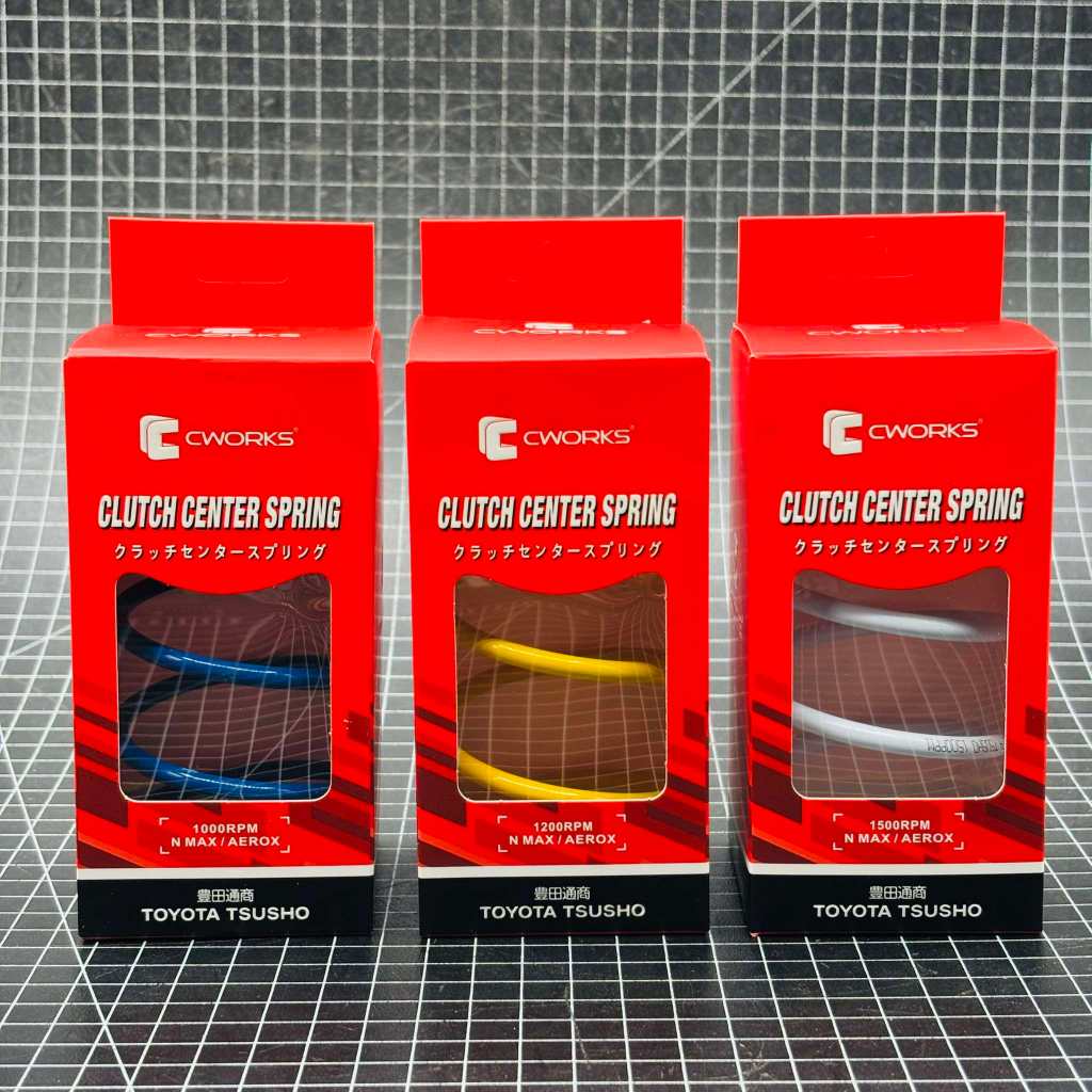 CWORKS TOYOTA TSUSHO CENTER SPRING NMAX/AEROX 1000/1200/1500 RPM ...
