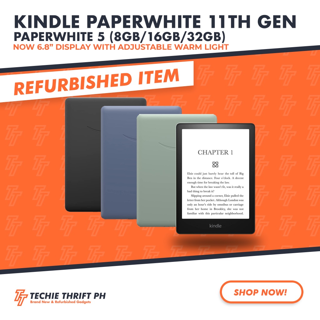Kindle Paperwhite 11th Generation (Paperwhite 5) 8GB/32GB *REFURBISHED ...