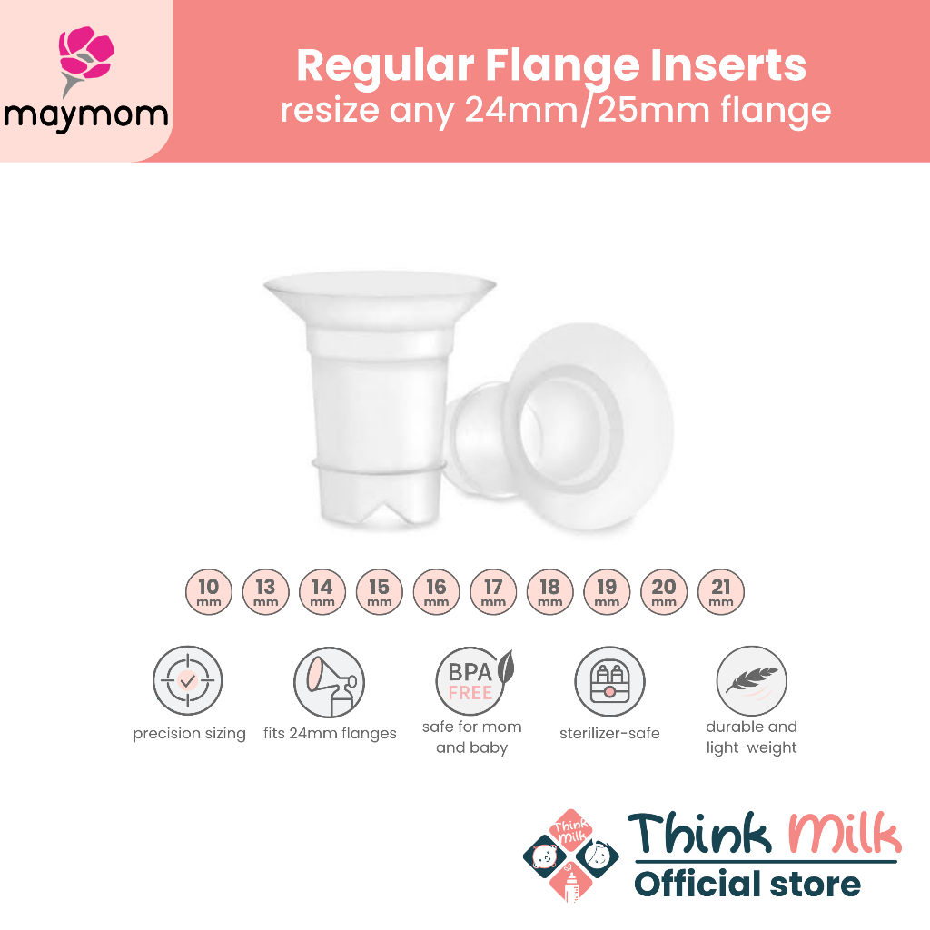 Maymom Flange Inserts 10 mm, 13 15mm, 17 19 21 mm | Shopee Philippines