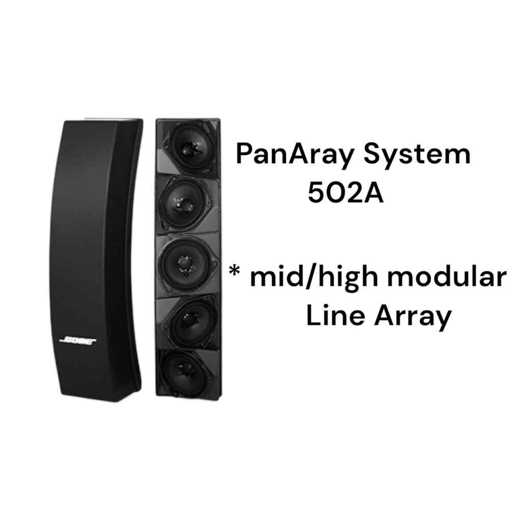 1pc Speaker mid/high modular line array Panaray System 502A better