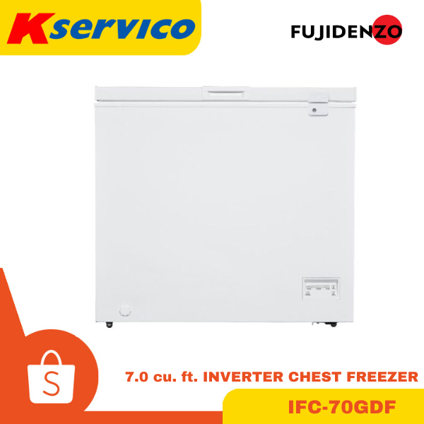 Fujidenzo IFC-70 GDF 7.0 cu. ft. HD Inverter Chest Freezer | Shopee ...