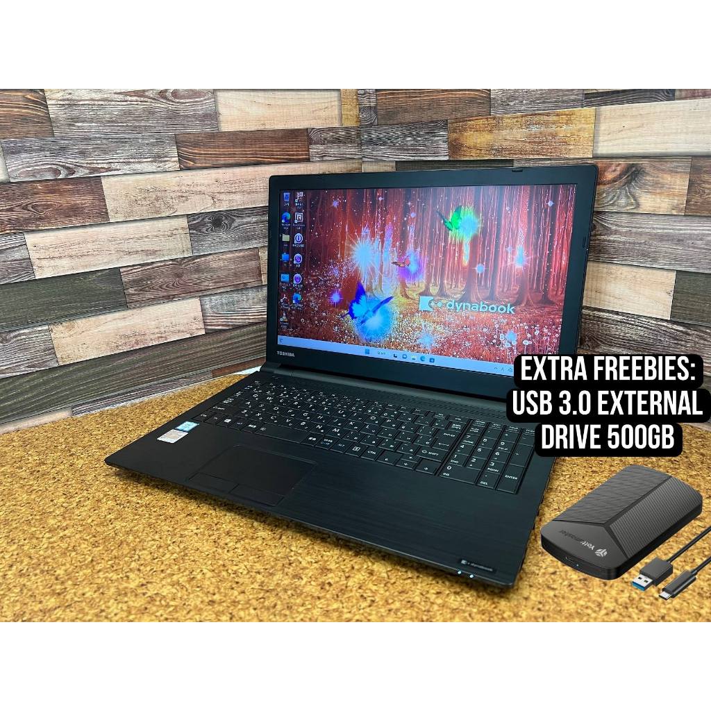 Dynabook B55/B, Core i5, 8GB, 500GB HDD TOSHIBA dynabook B55/B