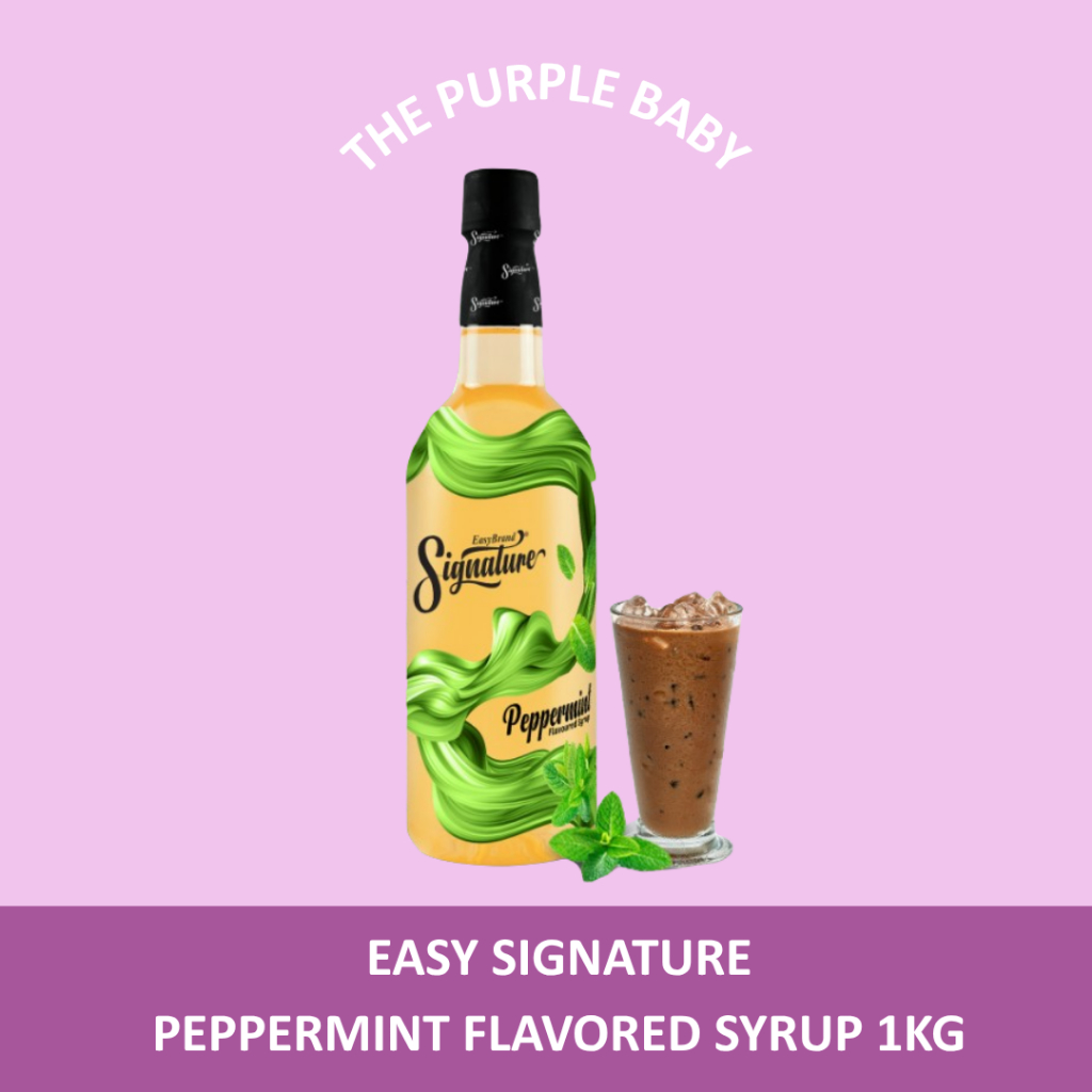 EASY Brand Signature Peppermint Flavored Syrup1kg | Shopee Philippines