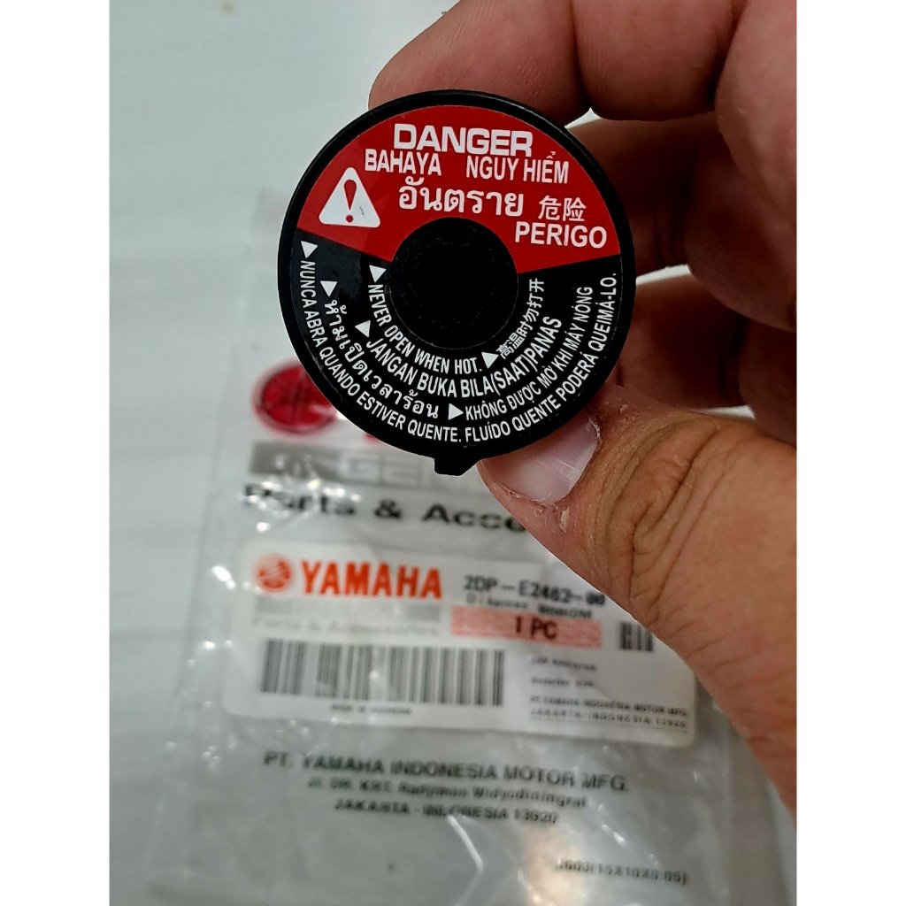 RADIATOR CAP YAMAHA NMAX v1 v2 AEROX v1 YAMAHA GENUINE PARTS 2DP-E2462 ...