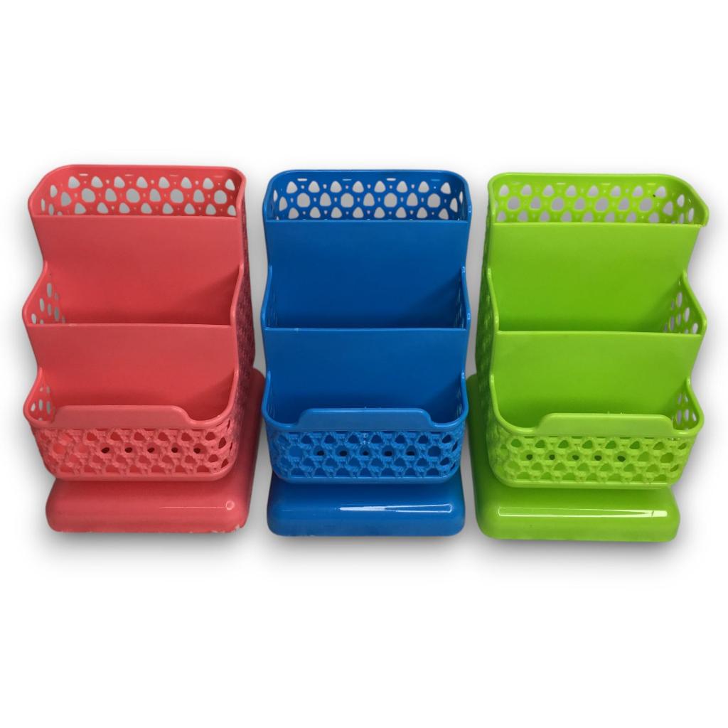 Plastic Rattan Organizer Multifunction Modern Home and Office Stand ...