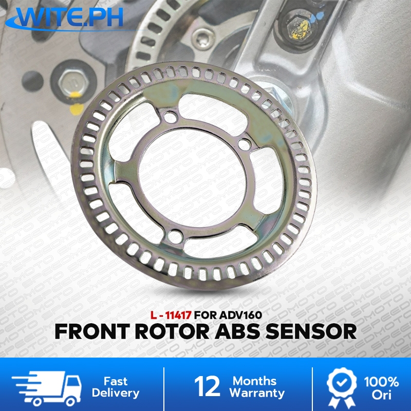 HONDA ADV 160 FRONT ROTOR ABS SENSOR DISC L-11417 FOR ADV 160 ...