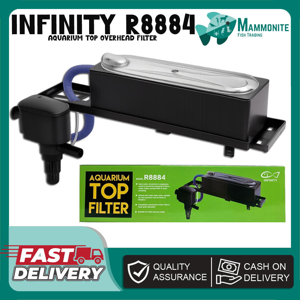 Infinity Aquarium Top Overhead Filter 40 Watts R8884 For 75 - 100 ...