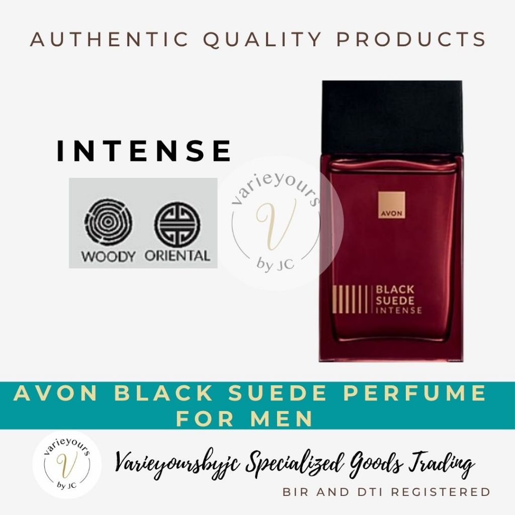 Avon Black Suede Perfume for Men 100ml(Classic, leather, essential