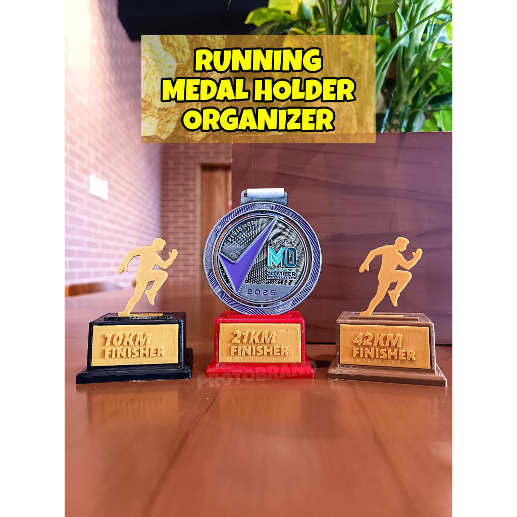Running Medal Holder Organizer – For Fun Run and Marathon Medals ...