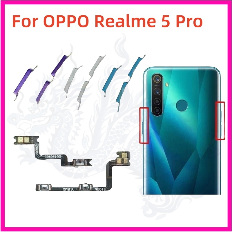 Tiroir à Carte SIM Pour OPPO Realme 5 Pro / Q - Vert, Neuf