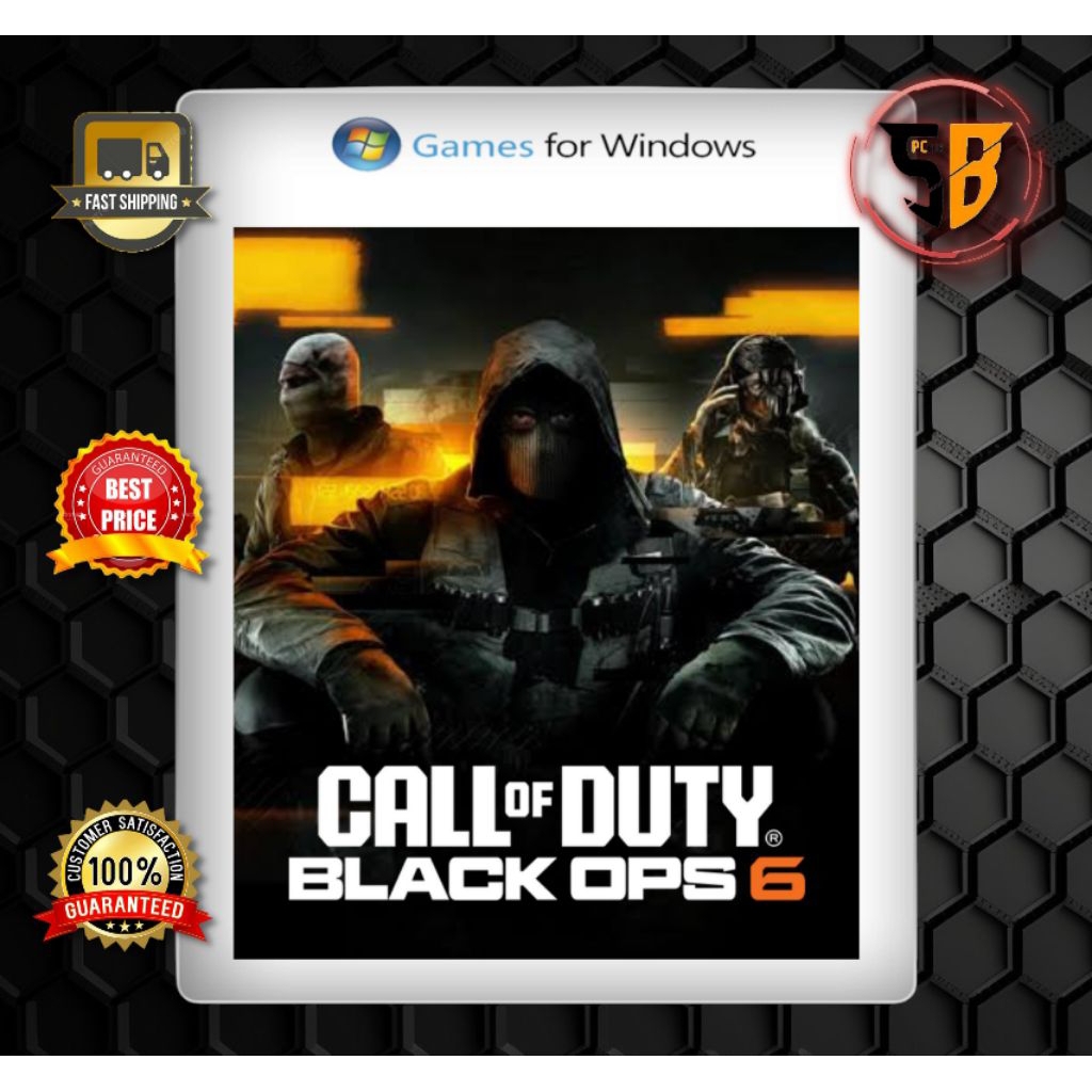 PC Laptop Video Game COD CALL OF DUTY BLACK OPS 6 Windows OS Easy ...