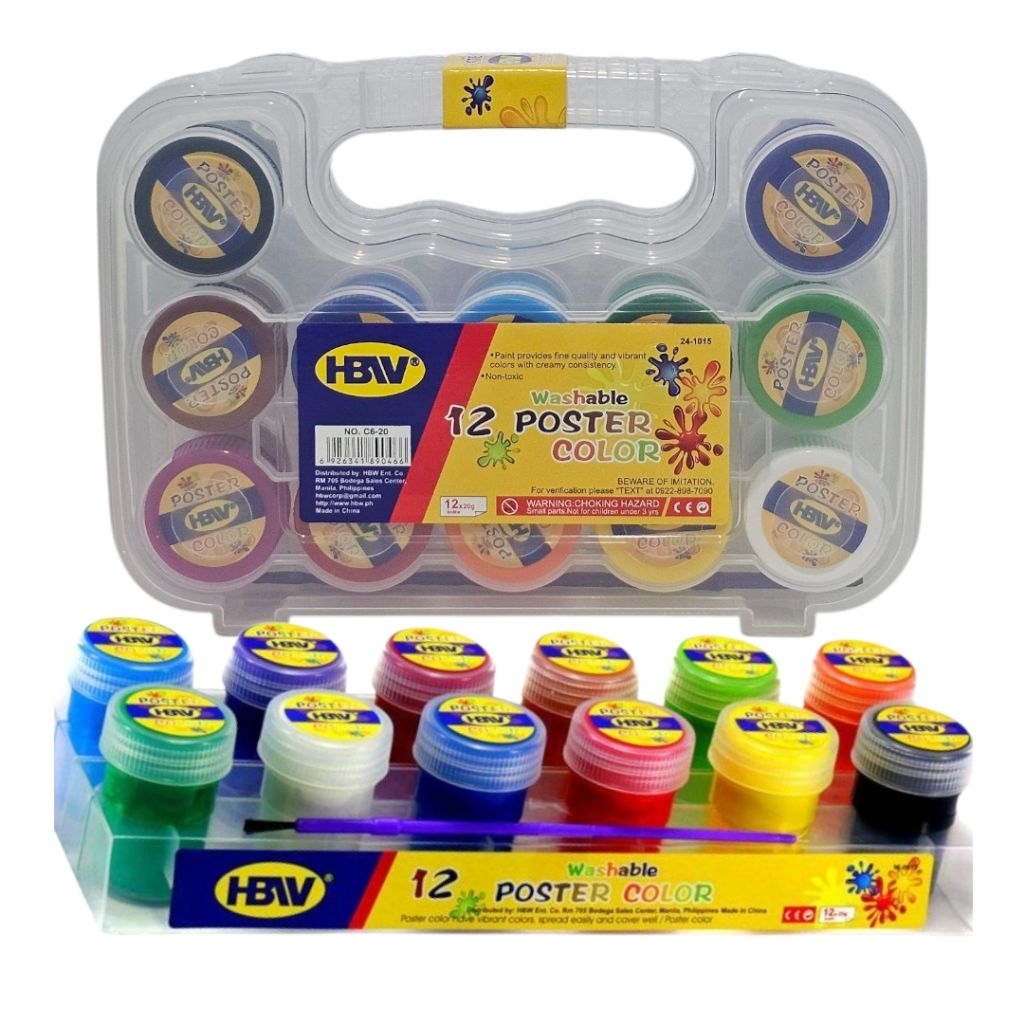 HBW Poster Color 12’s | Shopee Philippines