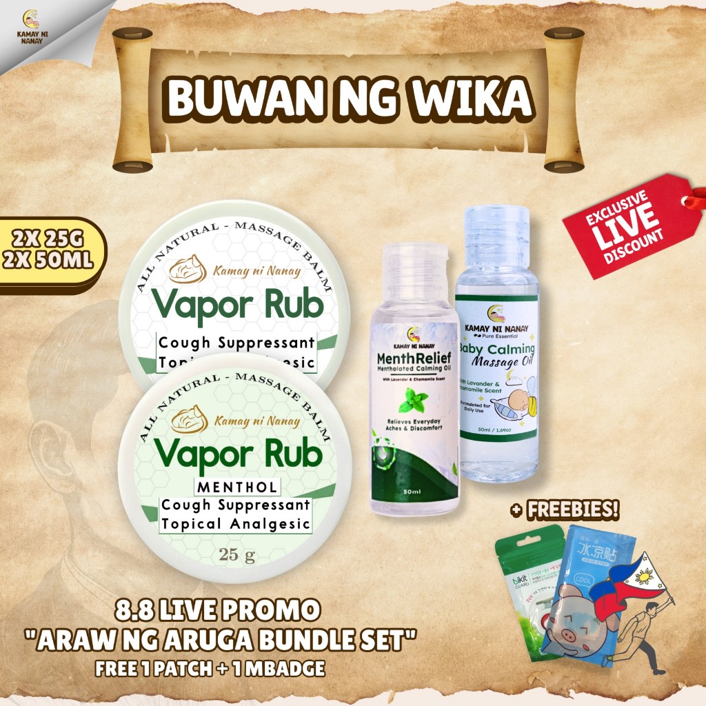 Exclusive Kamay ni Nanay 8.8 Araw ng Aruga Deals Vapor Rub for Babies ...