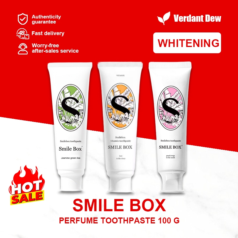Smile Box Perfume Toothpaste 100g | Whitening, Oral Vitamin Benefits ...