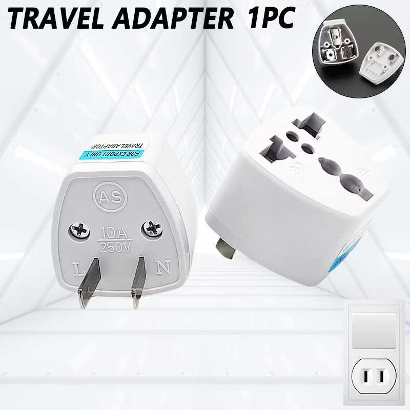 Universal Travel Adapter Plug with Multi-Country Compatibility and ...