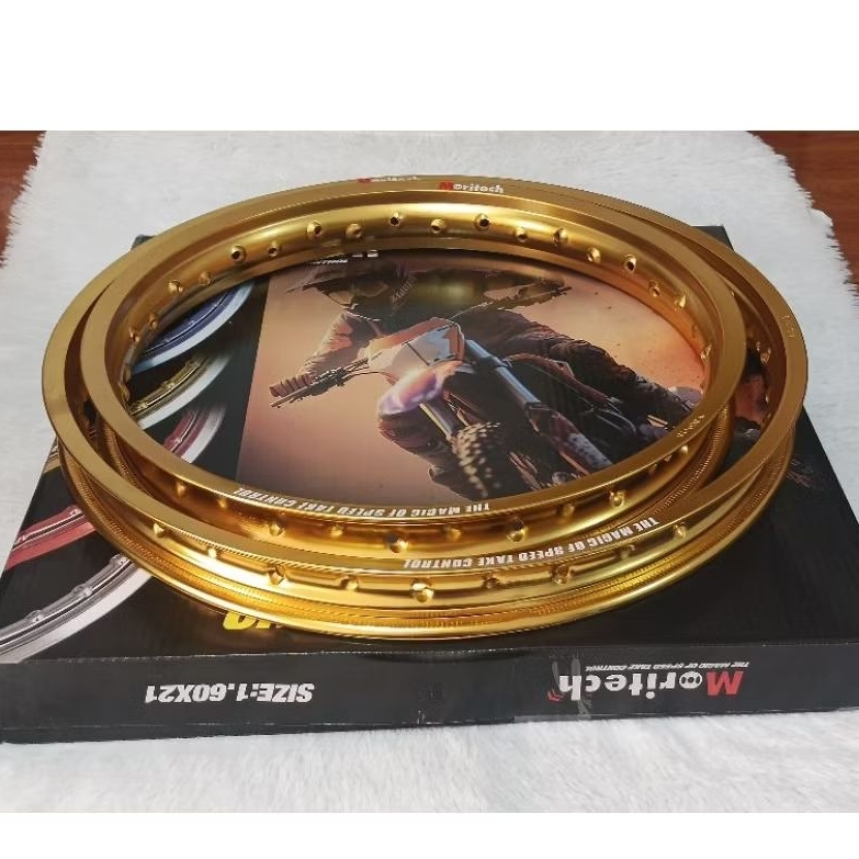 MORITECH ALLOY RIM 18-21 XR200 CRF150L DT125 XTZ125 KLX150/140 KMX125 ...