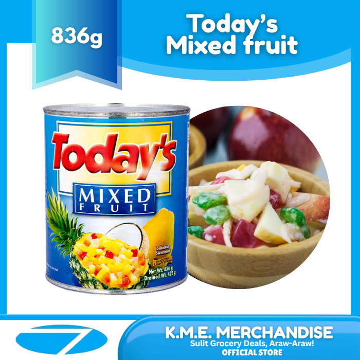 Del Monte Today's Mixed Fruit Cocktail (836g) | Shopee Philippines