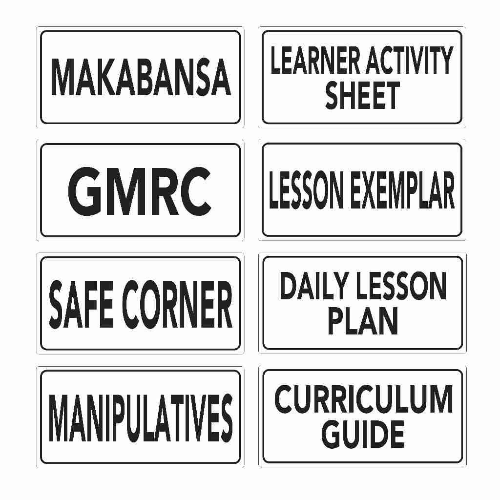 SIGNAGE - SCHOOL SIGNAGE - PVC PLASTIC MATERIAL | Shopee Philippines