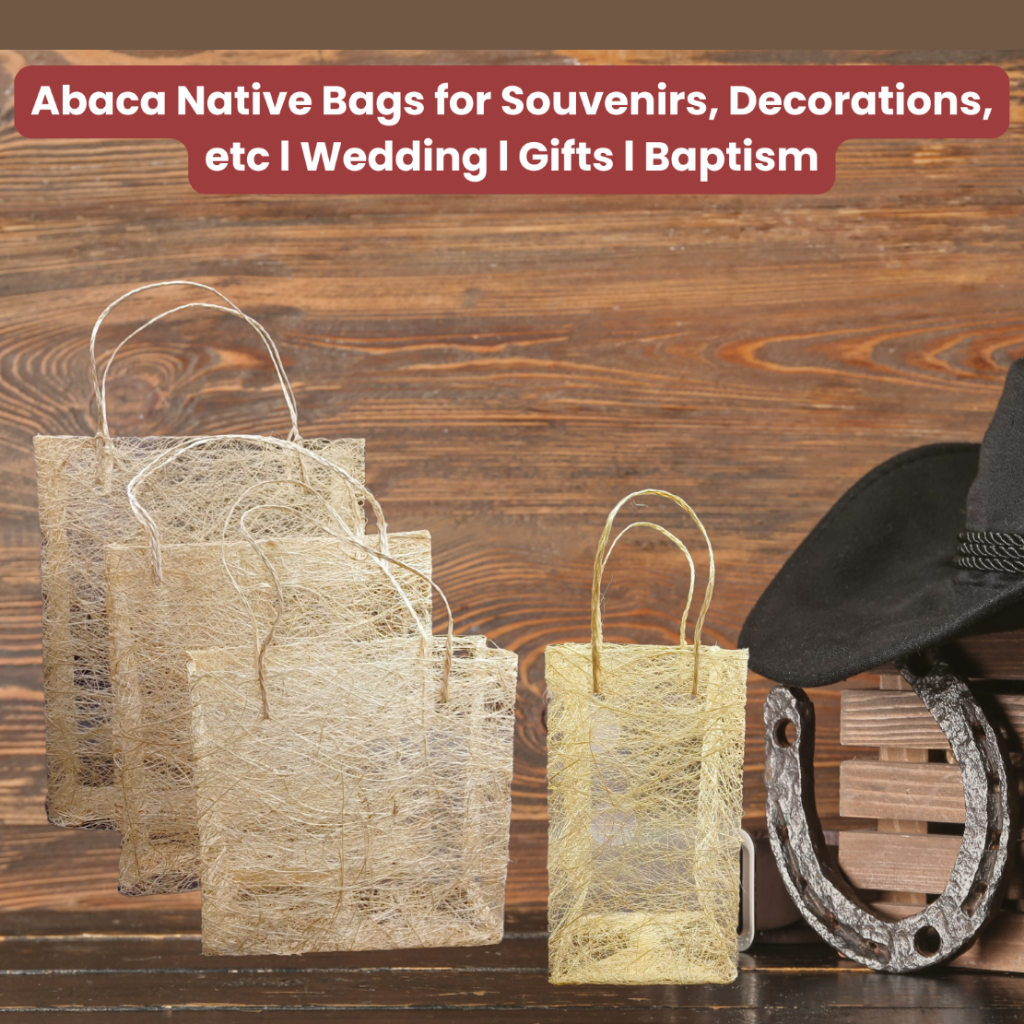 Abaca Native Bags for Souvenirs, Decorations, etc l Wedding l Gifts l ...