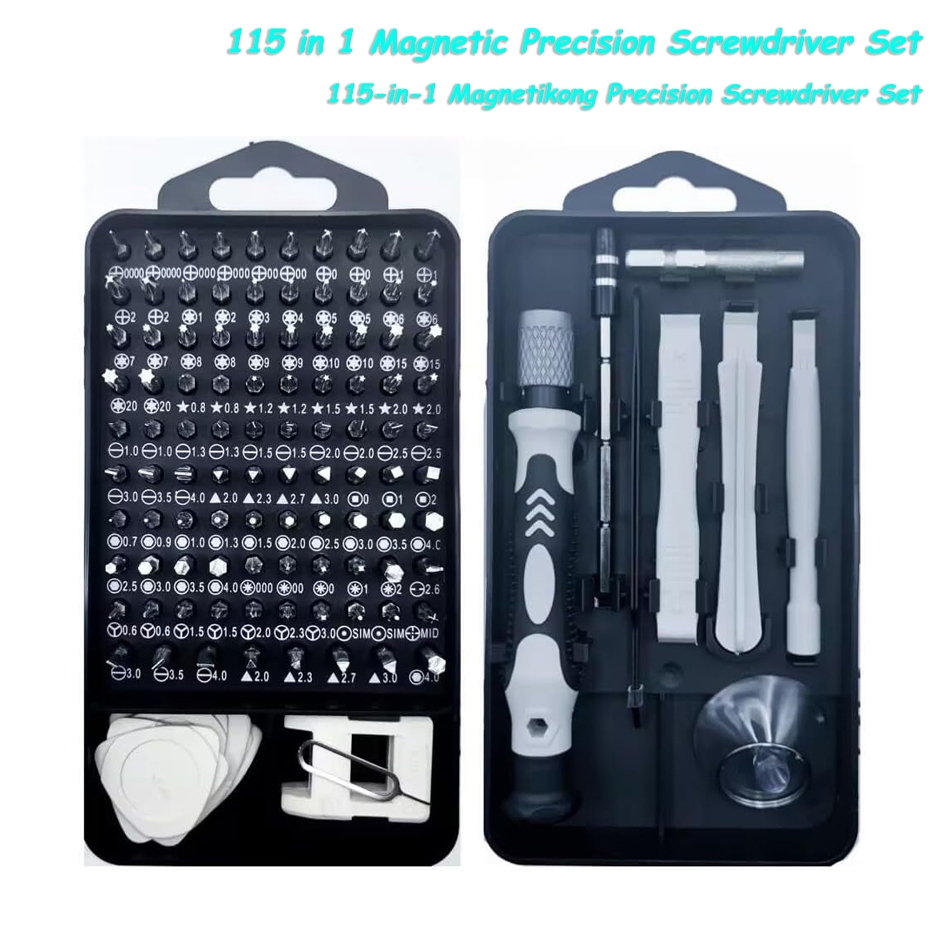 115 in 1 Mini Magnetic Precision Screwdriver Set Multifunction Computer ...