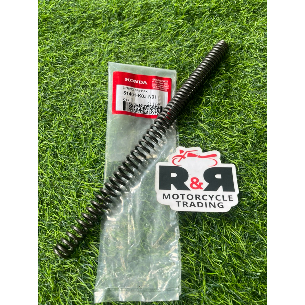 HONDA SHOCK ABSORBER SPRING FRONT FORK (per piece)FOR BEAT V3 / CLICK ...