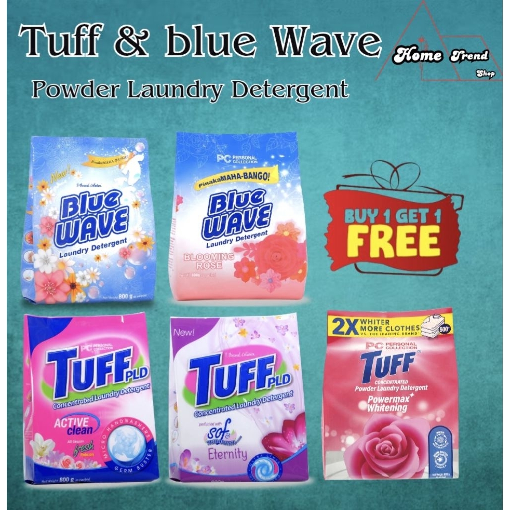 TUFF & BLUEWAVE POWDER LAUNDRY DETERGENT BUY 1 TAKE 1 | Shopee Philippines